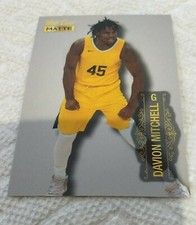Davion Mitchell 2022 Wild Card Matte White MB-17 Kings Auburn Tigers Baylor Bear