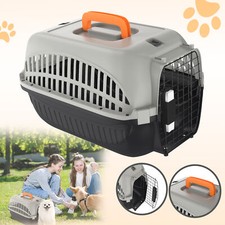 Transportbox Hundebox für Hunde Katzen Kleintiere 48 x 32 x 32 cm Hundetransport Transportbox Hundebox für Hunde Katzen Kleintiere 48 x 32 x 32 cm Hundetransport