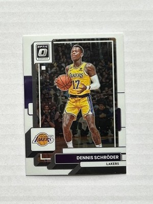 2022/23 Panini Donruss Optic, Dennis Schröder, Base #111 Lakers