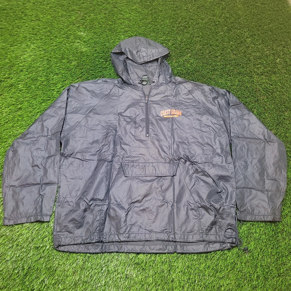 Chaqueta Pullover Anorak de Colección Años 90 Guardia Costera de Estados Unidos para Hombres XL (Se Adapta a 2XL) Gorpcore Foto 2 de 4