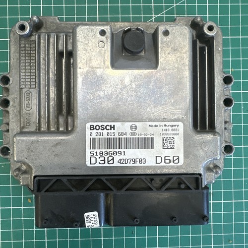 ECU Boxer Jumper ducato 0281015684 PSA 51836091 D30 D60 - Foto 1 di 3