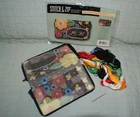Alice Peterson Stitch & Zip Needlepoint Floral Checkbook Kit Fast Shipping