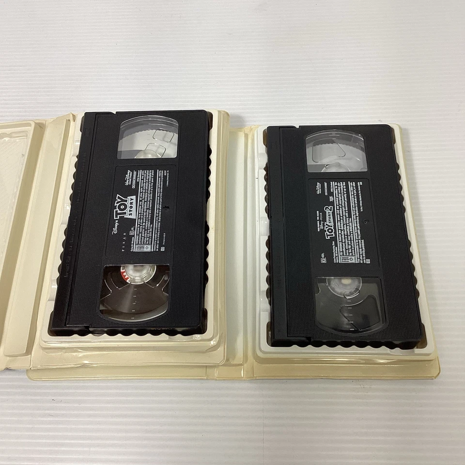 Disney Pixar Toy Story 1&2 VHS Movies Tim Allen, Tom Hanks Pre-Owned - Image 4 of 4