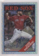 2023 Series 1 1988 Topps Chrome Silver Pack 10/199 Josh Winckowski Auto qf8