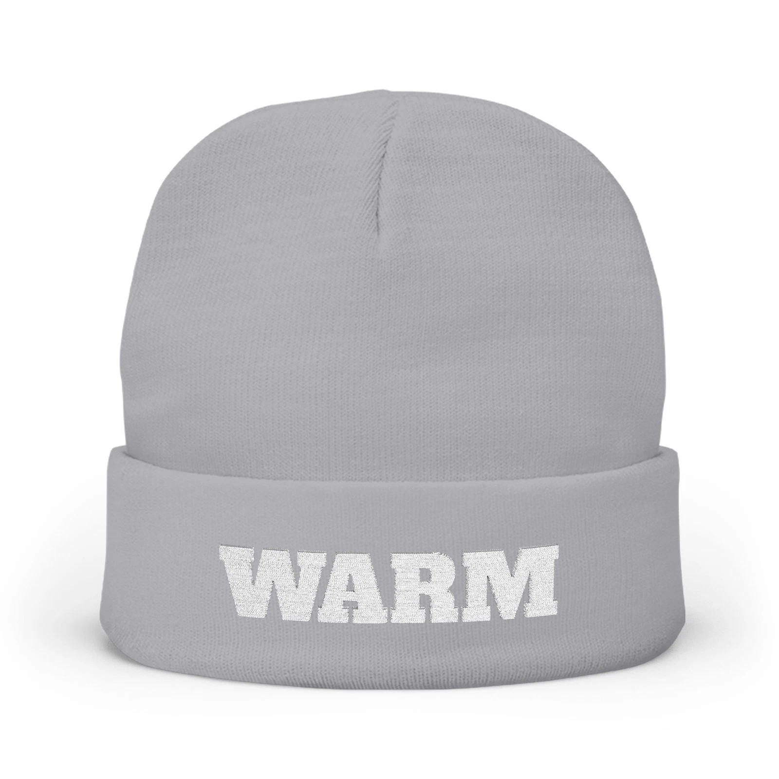 WARM embroidered Knit Beanie | Embroidered Winter Hat