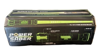 Goliath Power Saber Energy Blade Green First Ever Automatic Saber Auto Extend...