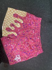 *BRAND NEW* Youth Size; Small BL101 Baseball Lifestyle 101 Pink Ice Cream Shorts