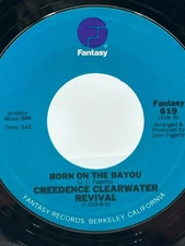 CREEDENCE CLEARWATER Proud Mary / Born On The Bayou FANTASY 619 45 7" VINYL