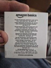 Amazon Basics 128gb Microsdxc With Full Size Adapter