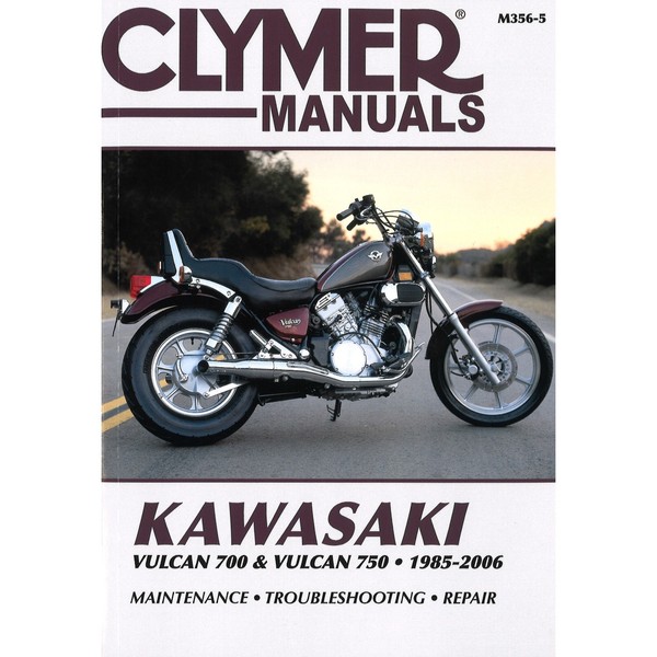 Kawasaki Vulcan 700 Und Vulcan 750 (1985-2006) Reparaturhandbuch Clymer-image