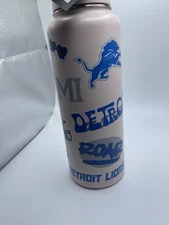 Detroit Lions Insulated 34 oz  Quencher tumbler  by the Memory Company