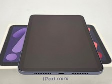 Apple iPad Mini 6th Gen 64GB Wi-Fi Purple Bundle w/ Cases  USB-C Charger