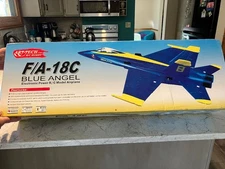 Art Tech F/A-18C Blue Angle Silver Ver. RC Jet Warbird Airplane - RTF Silver Ver