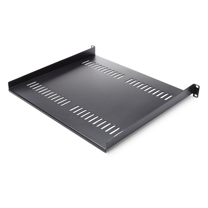 StarTech.com 1U Server Rack Shelf - Universal Vented Rack Mount Cantilever Tray
