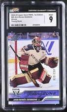 2024 PWHL 1st Edition Young Guns Deluxe /250 Ann-Renee Desbiens #60 CGC 9 RC