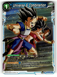 Universe 6 Combination BT15-059 Foil Rare Saiyan Showdown