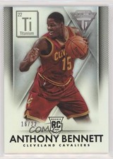 2013-14 Panini Titanium Ti 22 16/22 Anthony Bennett #101 1q5