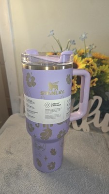 Stanley Quencher H2.0 40oz Purple Stitch Disney Tumbler w/ Handle & Lid