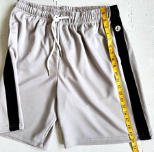 2 Athletic shorts FOR MEN/WOMEN, NEW, Gray, SIZE LARGE, Running, made in USA.