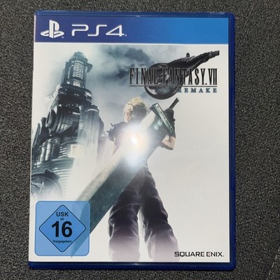 Final Fantasy 7 VII Remake - Sony PlayStation 4/ Ps4/ Cds Top/ Usk16/ Sehr Gut