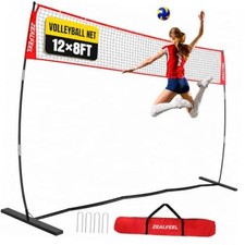 Volleyball Net, 12ft/20ft Volleyball Training Net for 12 FT Volleyball Net