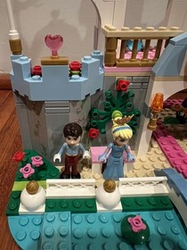 LEGO Disney 41055 Cinderella&rsquo;s Romantic Castle 99% Complete W/Instructions 