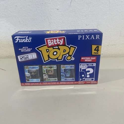 Funko Bitty POP! Disney Pixar ARRIBA Y DE ADENTRO HACIA AFUERA Carl Russell y la tristeza paquete de 4