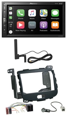 Pioneer USB 2DIN Bluetooth DAB MP3 Car Stereo for Hyundai i10 08-13 Rubber Touch