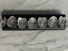 Vintage Silver And Turquoise Link Bracelet ￼ — photo 2