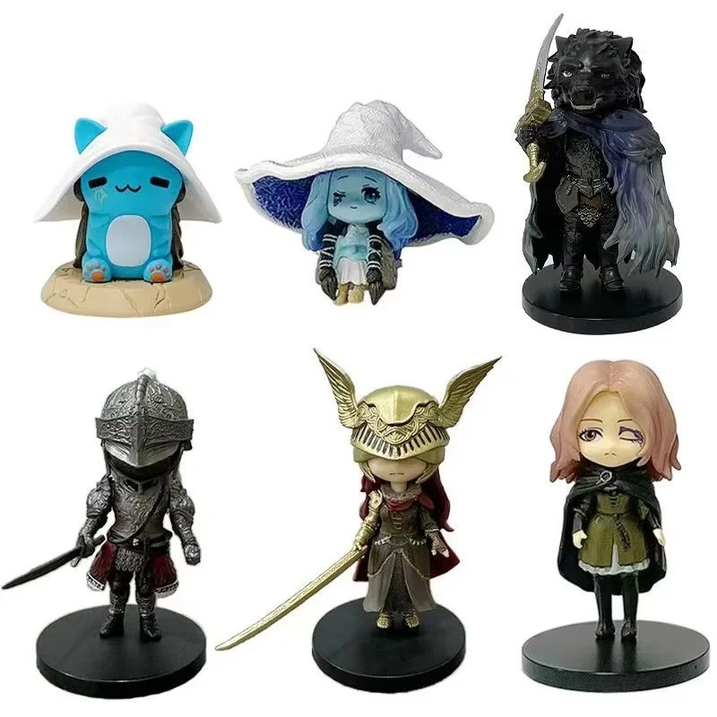 Figura Elden Ring Chibi Ranni Melina Blaidd Malenia Modelo PVC