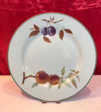 VINTAGE ROYAL WORCESTER EVESHAM VALE 1986 10.5" DINNER PLATE FRUIT DESIGN USED