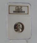 Old NGC Slab 1954 PF 68 Washington Silver Proof Quarter 25C Coin SL115
