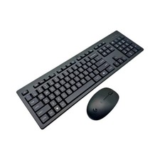 New Genuine HP Combo Black Wireless Keyboard and Mouse P17774-001