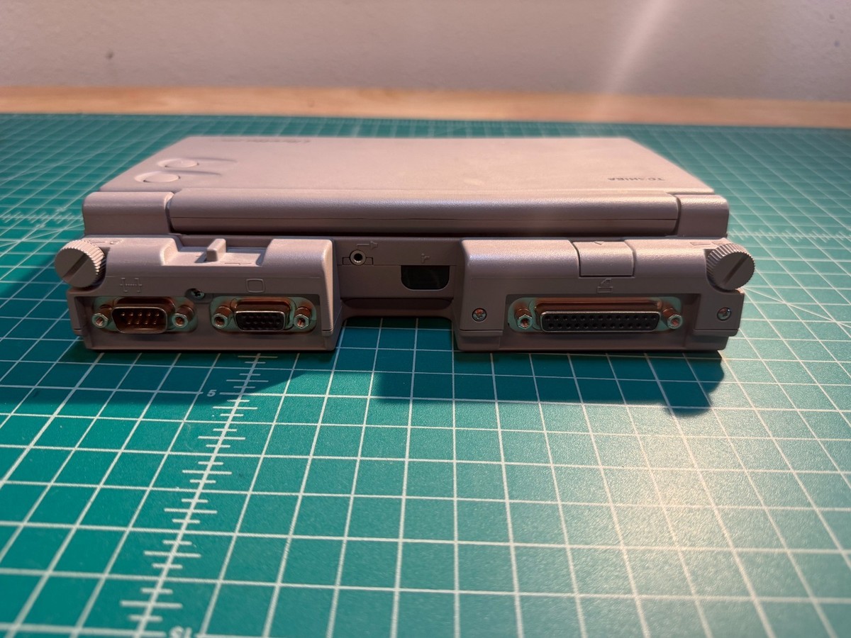 RARE Toshiba Libretto 70CT Mini Notebook with Port Replicator and
