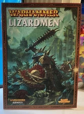 Warhammer armies Lizardmen Army Supplement Book Paperback 2008