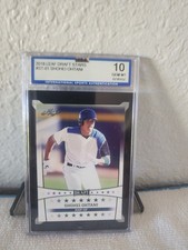SLAB CCG Gem Mint 10. S#-98 Shohei Ohtani 2018 Leaf Draft Stars ROOKIE Card RC