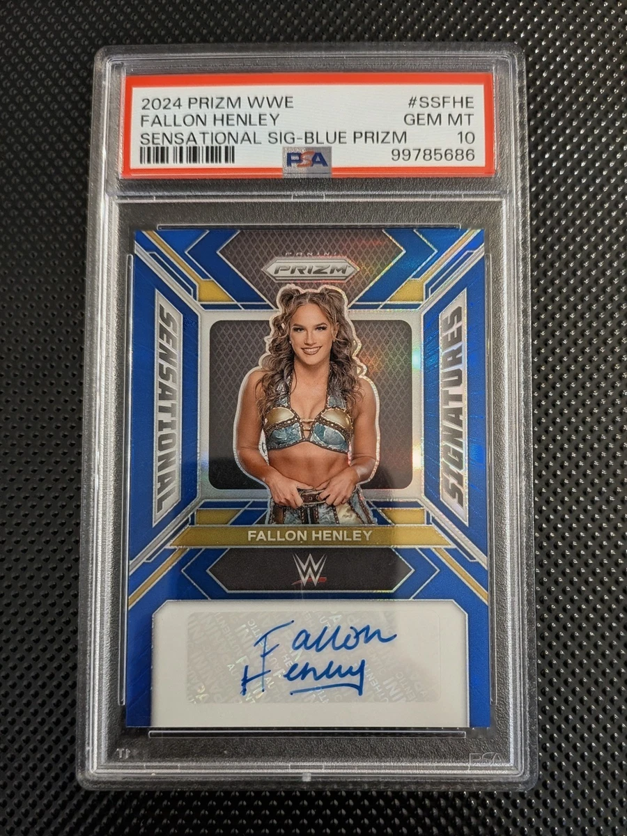 10枚限定 WWE Fallon Henley 直筆サインカード 2024 Panini Prizm WWE - Fallon Henley #SS-FHE for sale | eBay