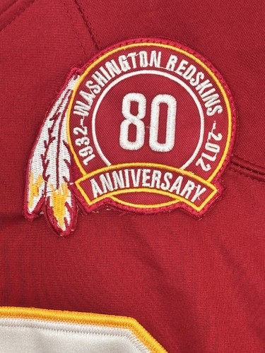REDSKINS MORRIS #46 NIKE ON FIELD JERSEY SIZE 2XL 80TH ANNIVERSARY - Afbeelding 3 van 11