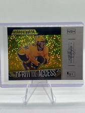 23/24 UD Credentials- Horizontal Debut Ticket Access Yellow- Spencer Stastney