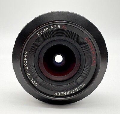 MINT] Voigtlander Color Skopar 20mm f/3.5 SL II Aspherical Canon
