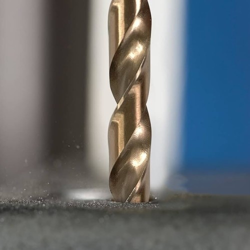 Juego de brocas de cobalto 5/32" M35 HSS Co Twist Jobber taladro de metal acero hierro-100 piezas - Imagen 10 de 10