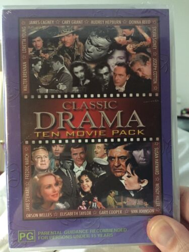 classic drama 10 movie multiple disks sealed some great movies here check photo - Picture 1 of 2