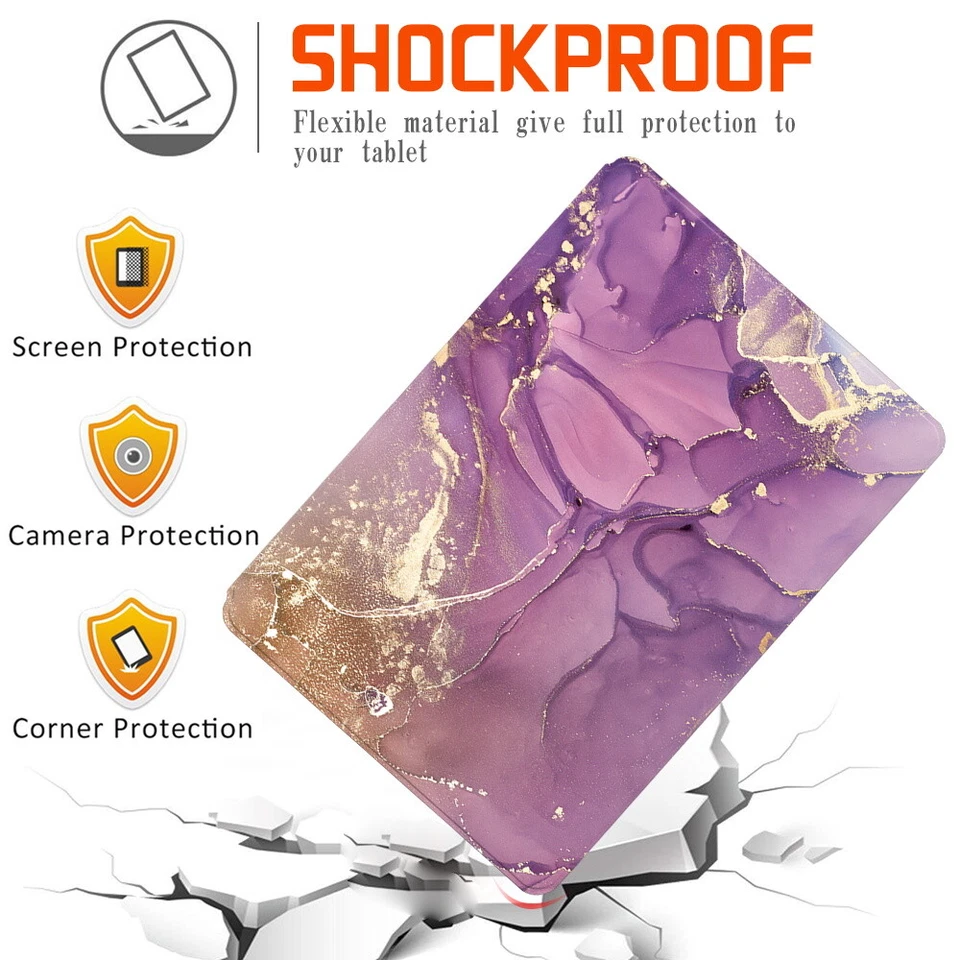 Multicolor Leather Stand Cover Case For Samsung Tab A7/A7 lite/A8/A9/A9 Plus/A11 - Image 4 of 4