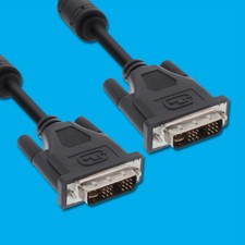 3m DVI-D Maplin Male to male Computer PC Monitor Single Link Lead Cable Plug