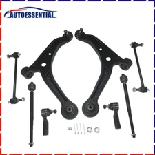 8×Front Lower Control Arm Tie rod Sway Bar Link Kit for Honda Odyssey 2002-2004