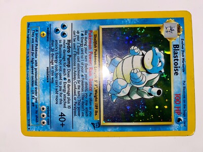 base set blastoise pokemon card Blastoise (カメックス) Base Set
