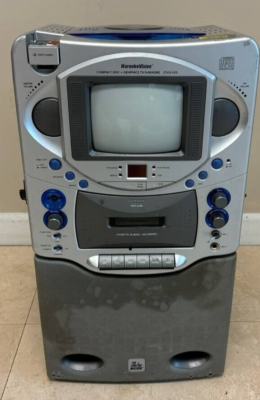 Singing Machine STVG-535 CD G Video Karaoke System 5.5 Monitor