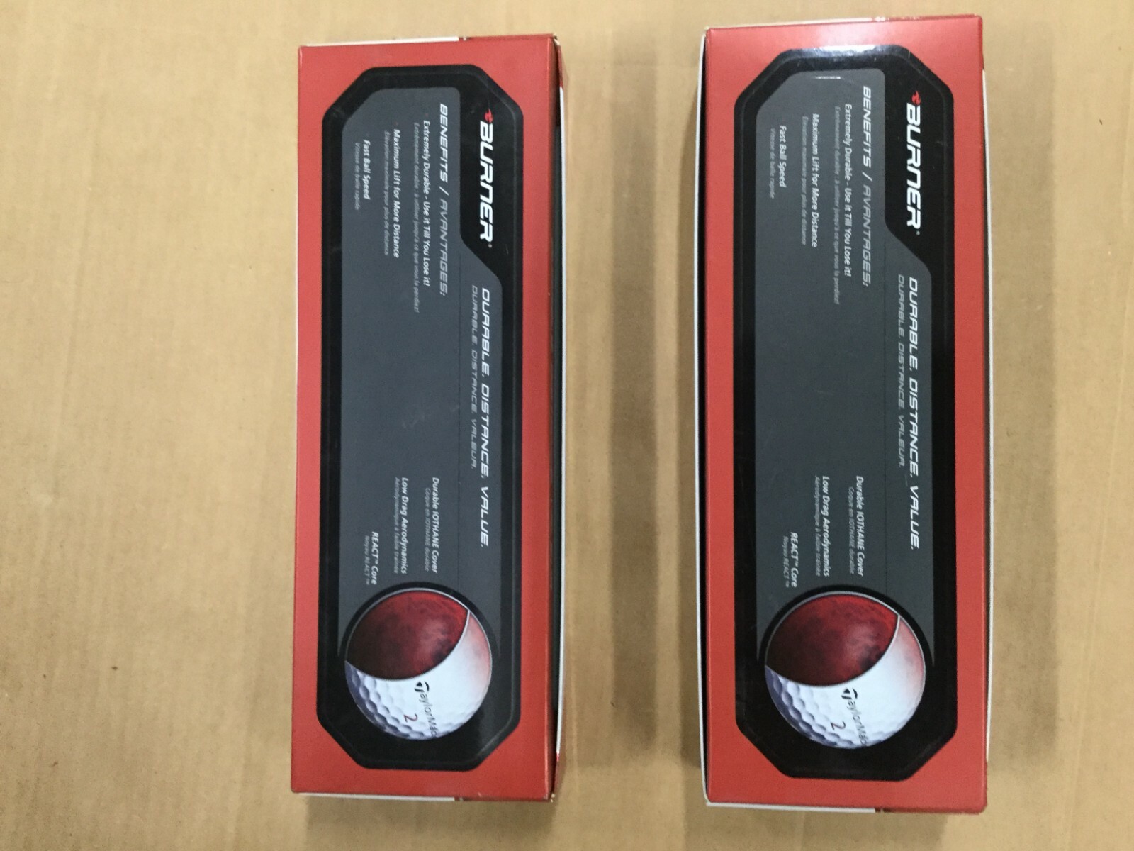 Bran New 2x TaylorMade Burner Golf Balls 12 Pack, totally 24 + FS eBay