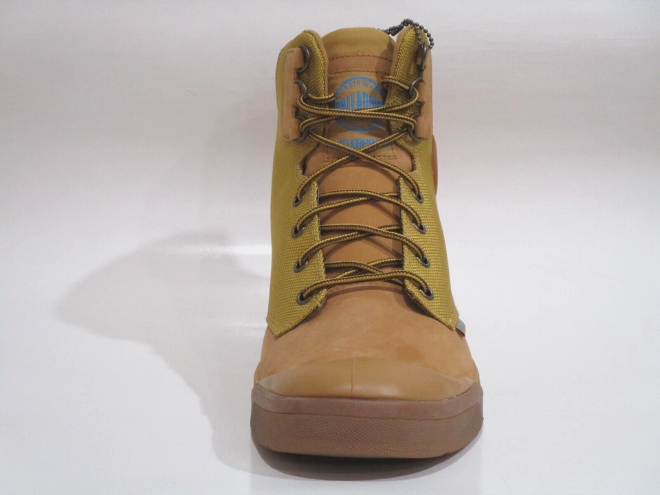 Palladium 男式 Pallarue Hi Cuff Wp 雨靴琥珀色金色/中胶,美国 11.5 M — 第 3/4 张图片