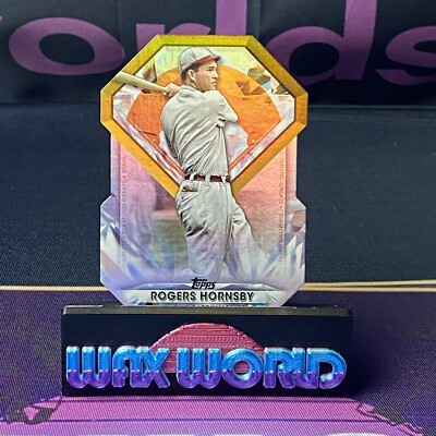 💥2022 Topps Update Diamond Greats Die Cut Rogers Hornsby💥 | eBay